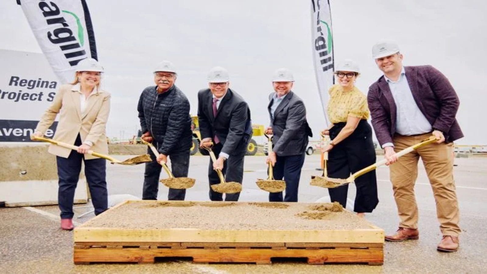 Cargill breaks ground on Canadian canola processing facility