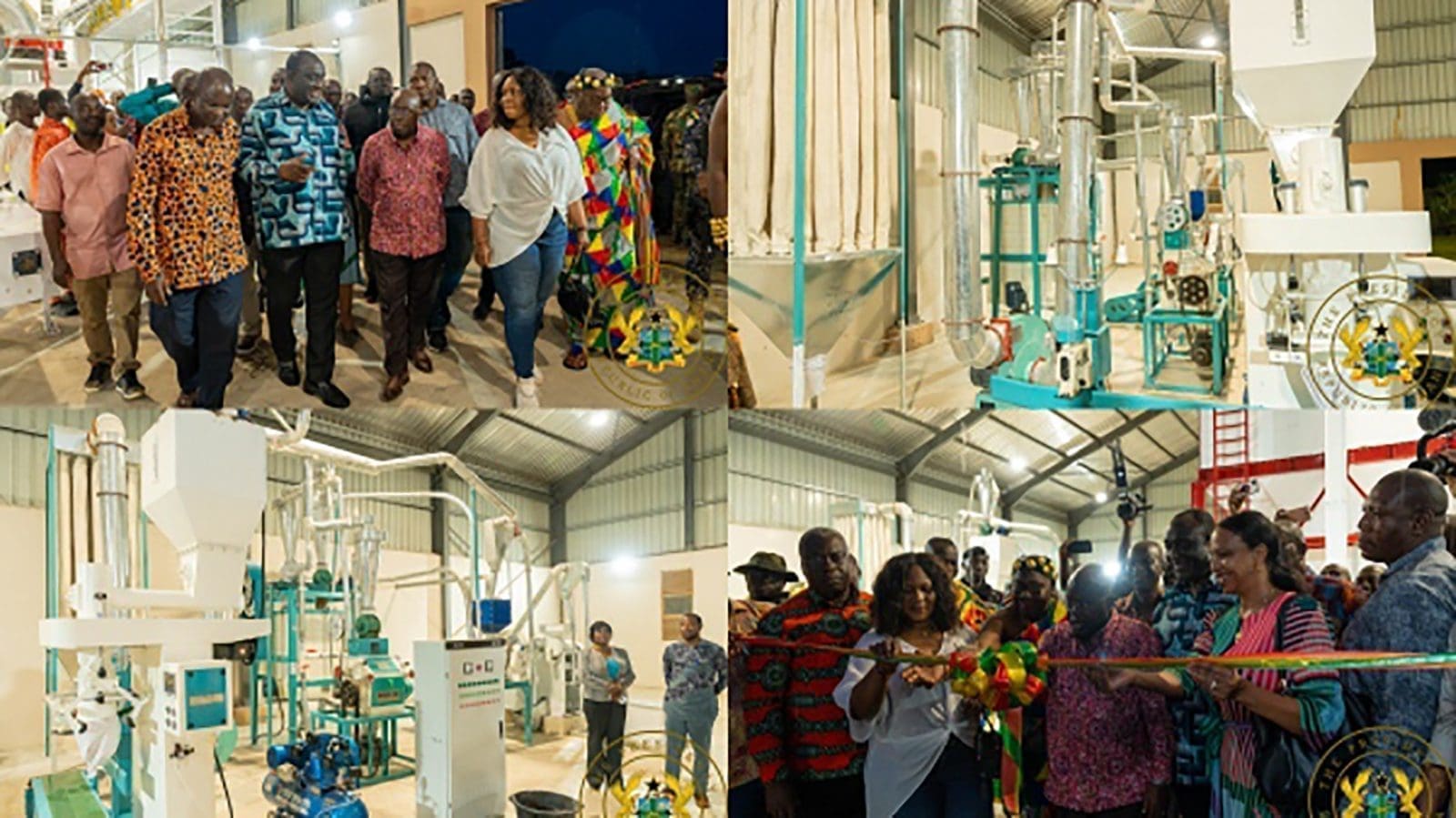 Ghana opens maize processing facility, plans establishment of Grains Development Authority