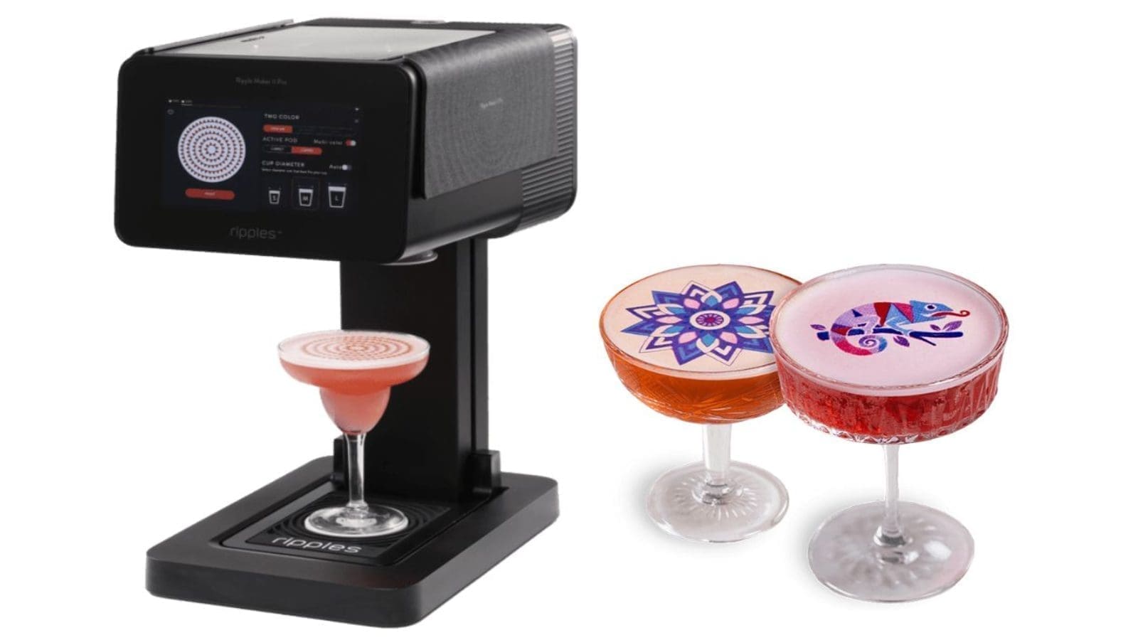 Ripples launches upgraded beverage-top printer with plant-based colors