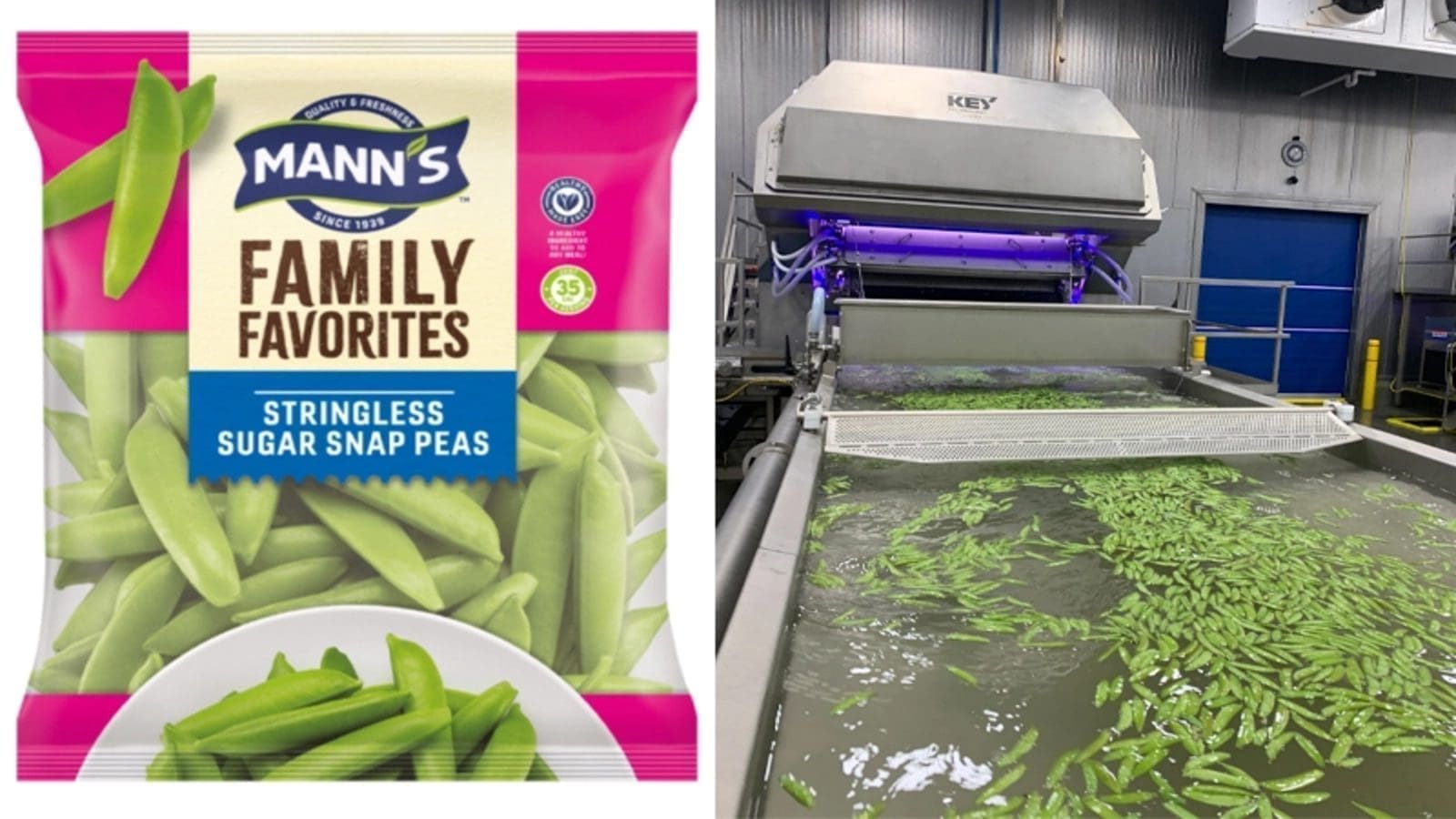 Mann Packing invests US$2.5m in two new optical sorters to increase snap peas output and efficiency