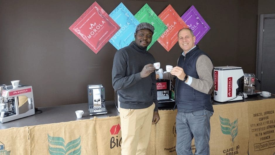 Togolese coffee processor KingCafé receives technical support from two Italian companies