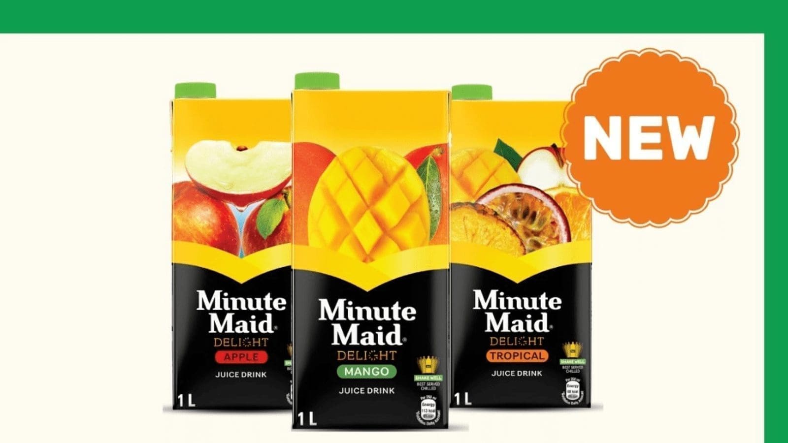 Coca-Cola extends sustainability packaging campaign to juices with launch of new Minute Maid Tetra Pak