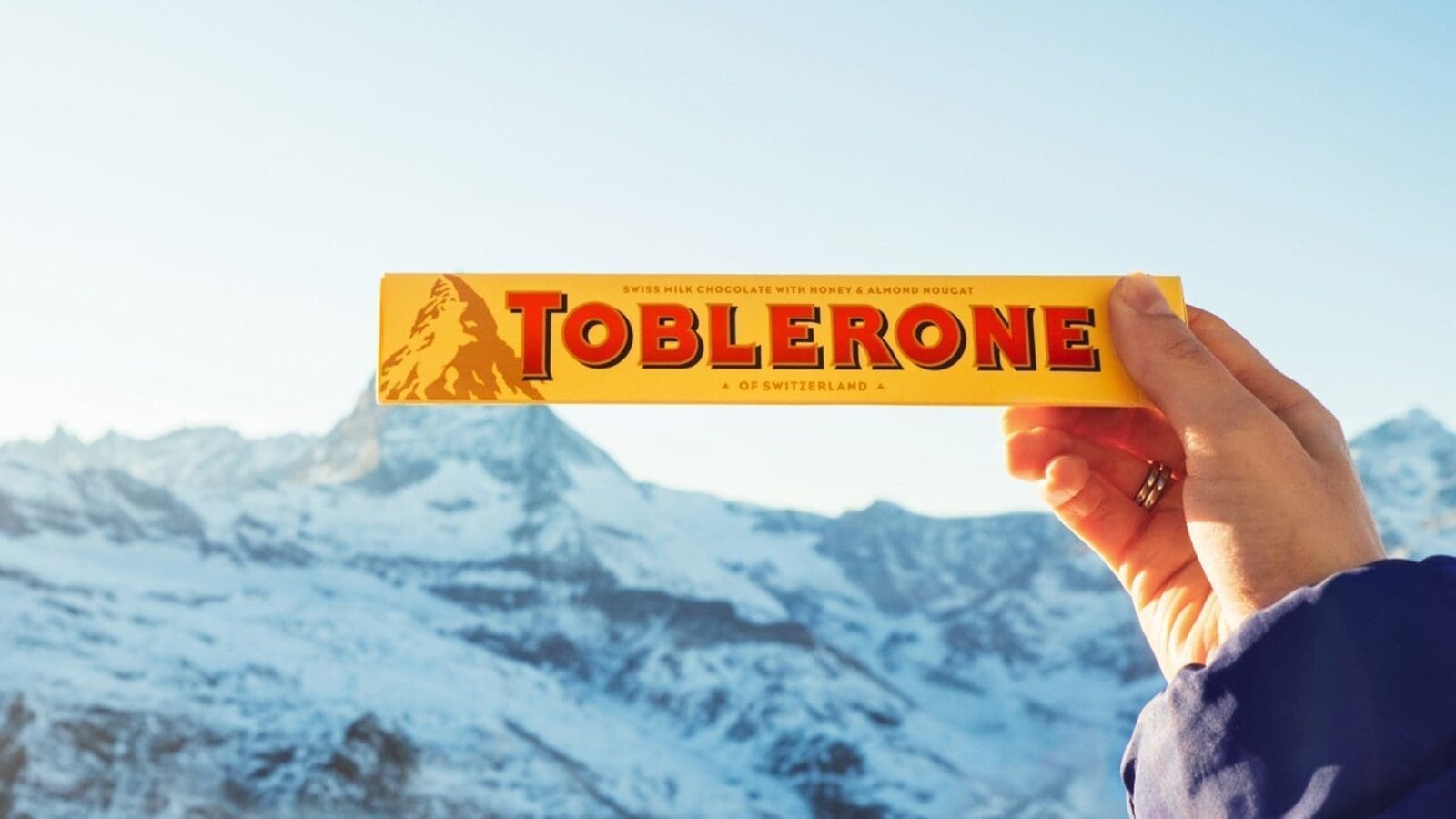 Mondelez redesigns Toblerone chocolate brand logo from Alps to generic mountain
