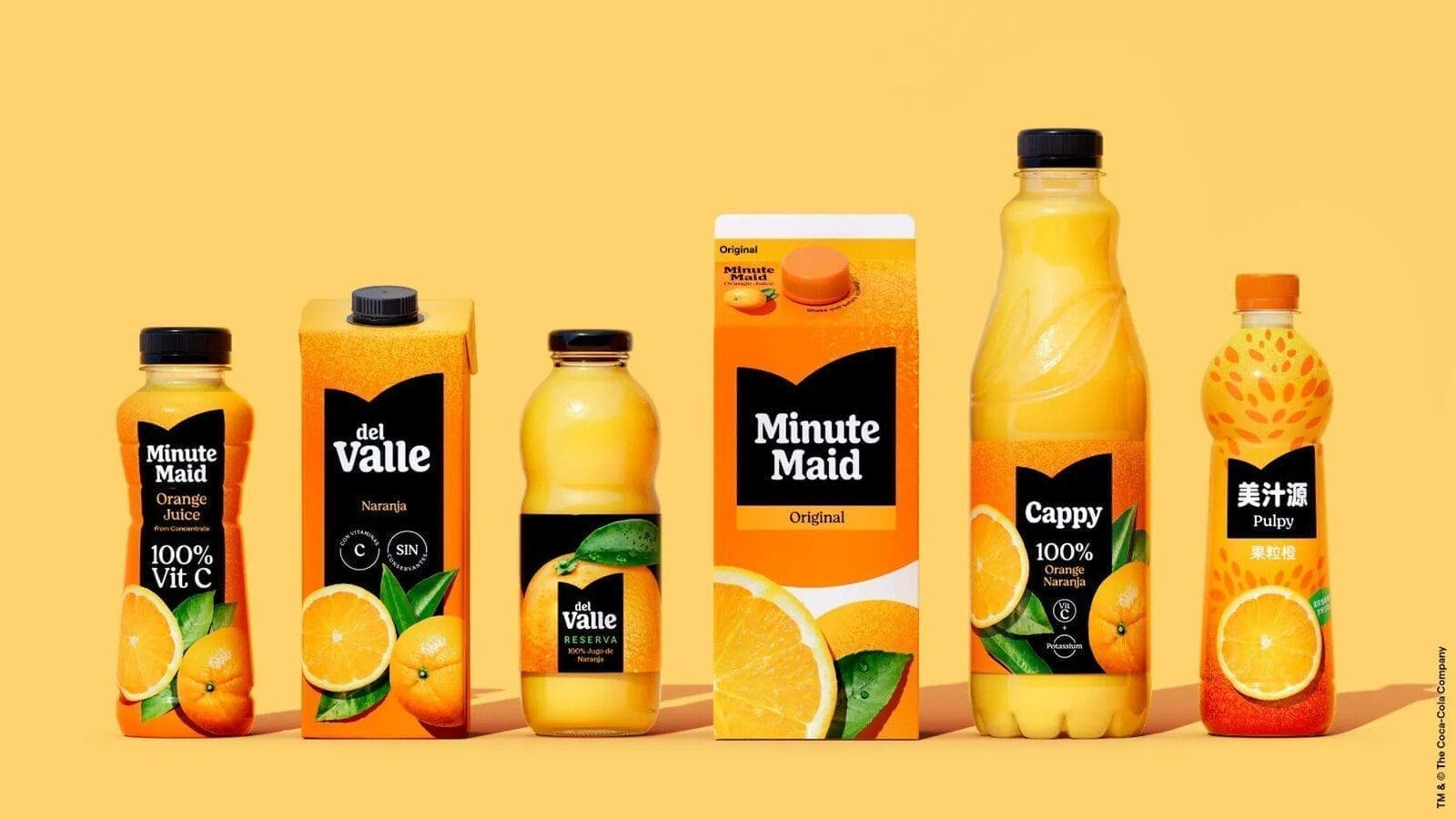 Coca-Cola rebrands Minute Maid for the first time in juice brand’s 75-year history