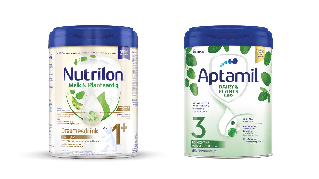 Danone launches dairy and plant milk powder blend for infants