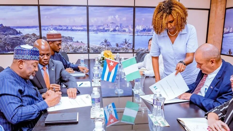 Nigeria partners Cuba to enhance food security, agricultural advancement