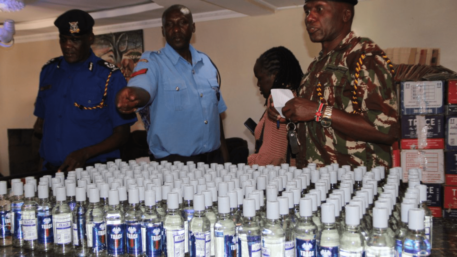 Law enforcement agencies step up efforts to combat counterfeit alcohol in Kenya