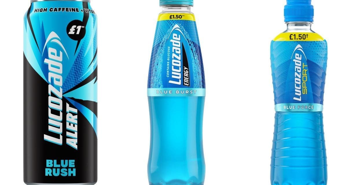 Lucozade unveils ‘Blucozade’, a set of three new drinks  