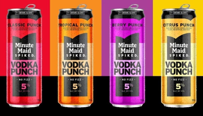 Thumbnail for Minute Maid expands alcohol portfolio with new vodka punch, spiked pink lemonade 